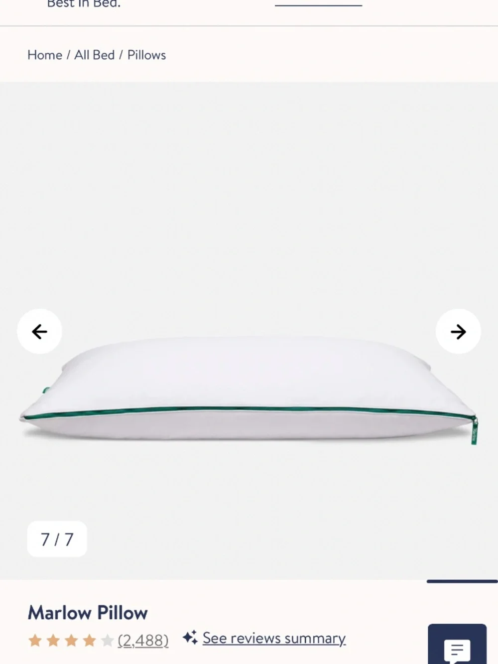 Marlow Pillow Standard